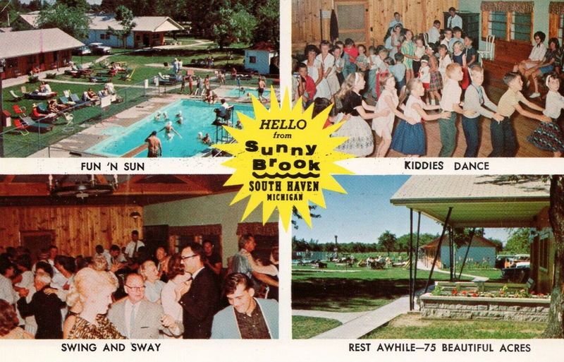 Sunny Brook Farm Resort (Sunny Brook RV Resort) - Vintage Postcard (newer photo)